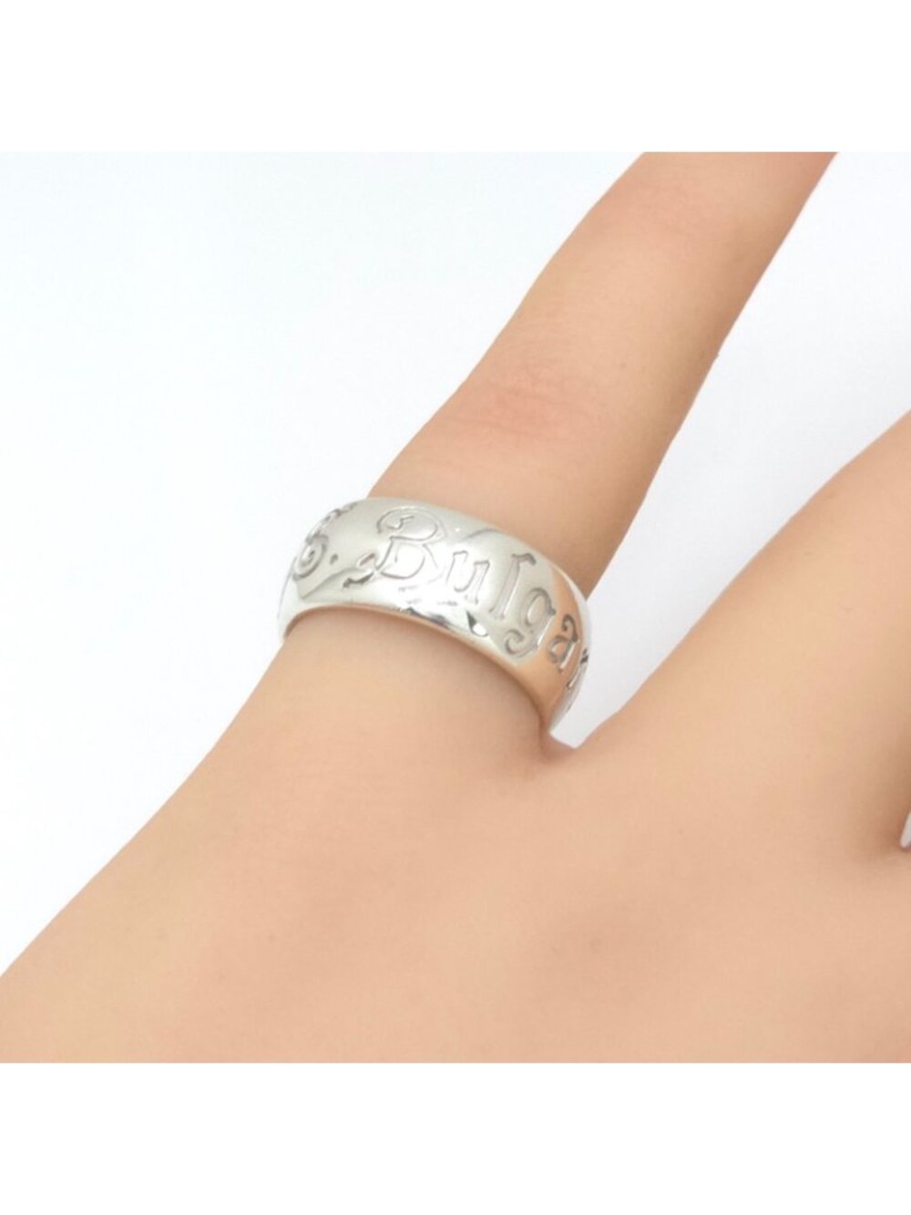 Bvlgari Save the Children Ring 50 125 Anniversary Sterling Silver - Picture 2 of 9
